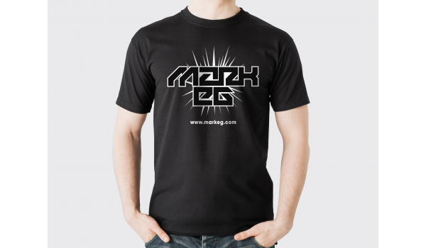 Mark EG Name Logo T Shirt